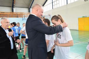 Powiatowy turniej w piłce koszykowej