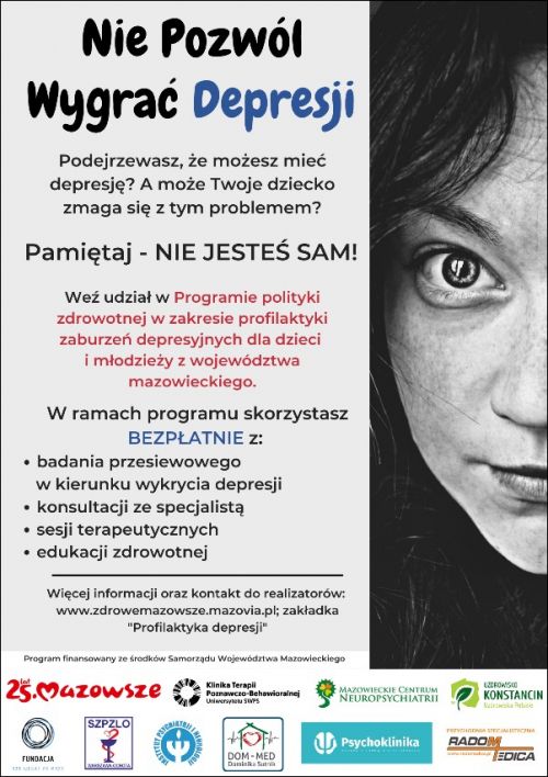 plakat promujący projekt