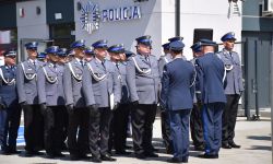 wręczenie awansów policjantom