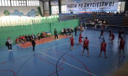 hala sportowa, mecz siatkówki chłopców