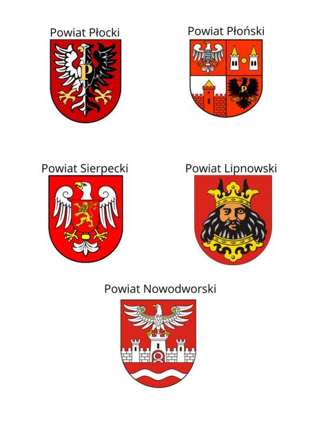 herby powiatów które podpisały list intencyjny