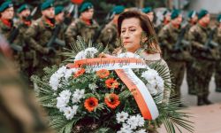 Starosta z wiązanką