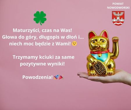 powodzenia Maturzyści