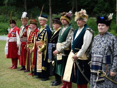bractwo kurkowe uczestniczące w wydarzeniu