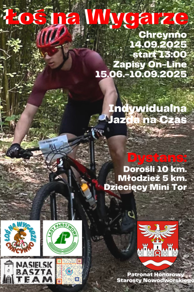 plakat promujący wydarzenie ,,Łoś na Wygarze''