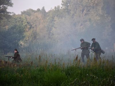 Inscenizacja potyczki polsko-bolszewickiej