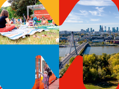 grafika metropolii warszawskiej