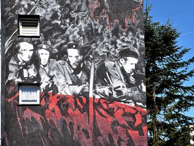 Mural Pamięci poległym Żołnierzom Wyklętym