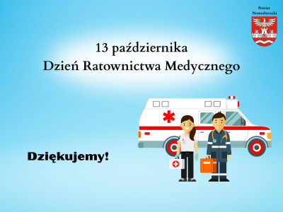 grafika informująca o dniu ratownictwa medycznego