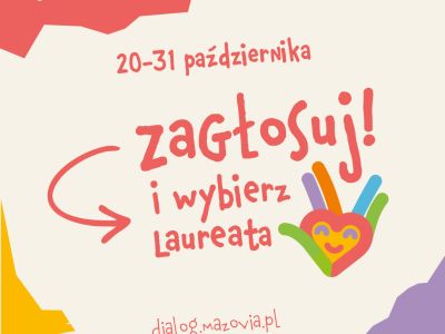 informujemy o trwającym głosowaniu w konkursie „Mazowieckie Barwy Wolontariatu”