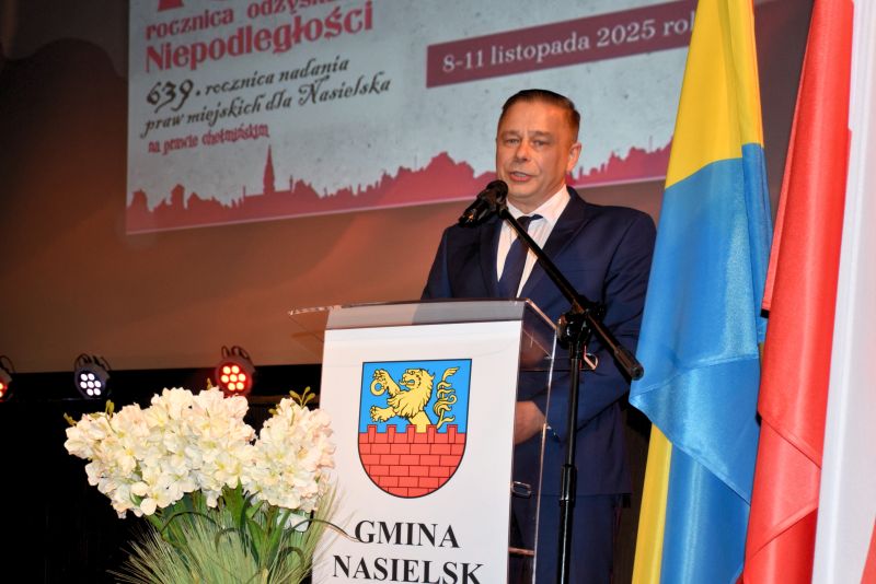 Przemówienie Wicestarosty Nowodworskiego Pana Andrzeja Pacocha