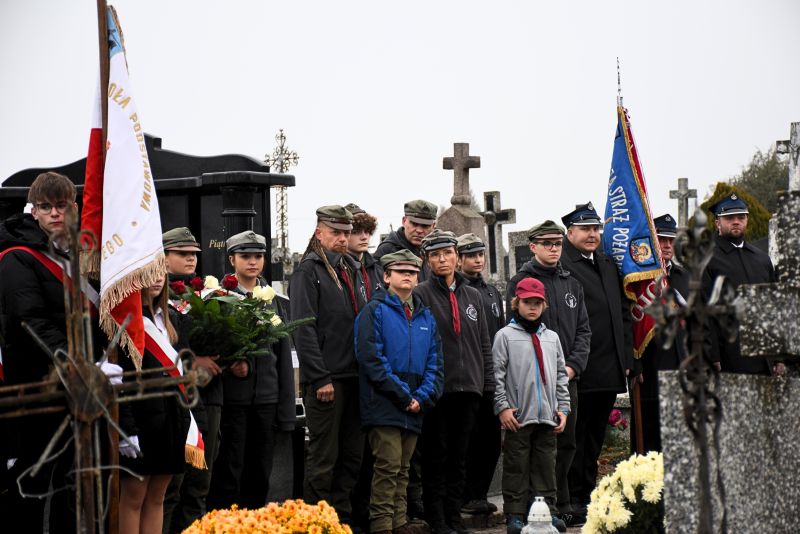 Uczestnicy obchodów Narodowego Święta Niepodległości