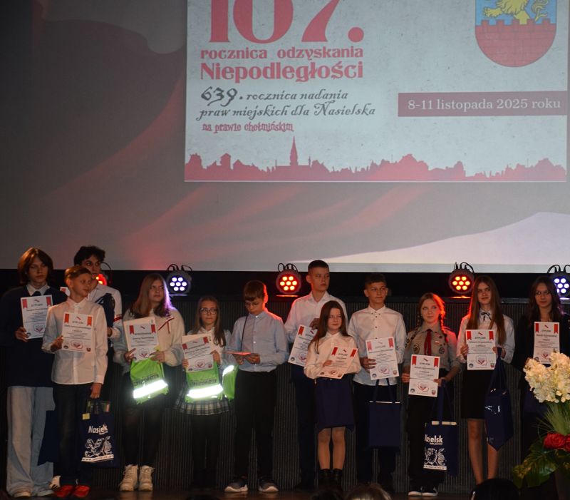 Laureaci konkursu pn. "Polska Poezja Patriotyczna"