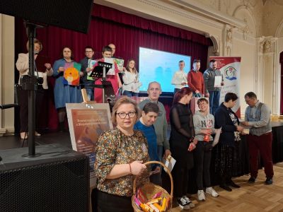 występ podczas Powiatowego Dnia Osób z Niepełnosprawnościami