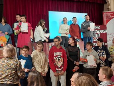 występ podczas Powiatowego Dnia Osób z Niepełnosprawnościami