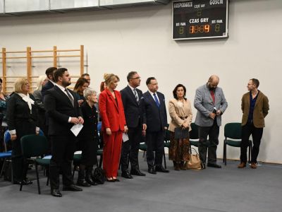 uroczyste odsłonięcie pomnika Tadeusza Hanzlika