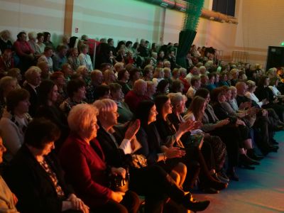 widok na publiczność