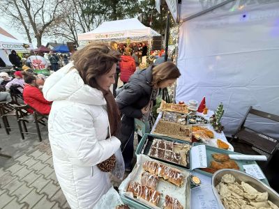 widok na świąteczne potrawy