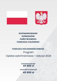 grafika- informacja dotycząca programu opieki wytchnieniowej edycja 2026