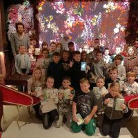 Dzieci biorące udział w programie Wyjście z klasą