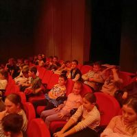 Dzieci biorące udział w programie Wyjście z klasą