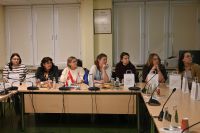 przedstawiciele kół gospodyń wiejskich podczas szkolenia