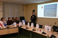 przedstawiciele kół gospodyń wiejskich podczas szkolenia