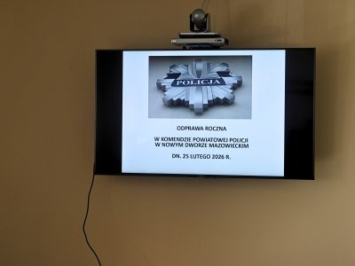 narada roczna, widok na telewizor