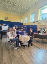 Uczestnicy powiatowego konkursu wiedzy o życiu i twórczości Fryderyka Chopina