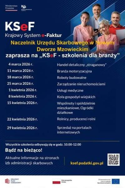 KSeF program szkoleń