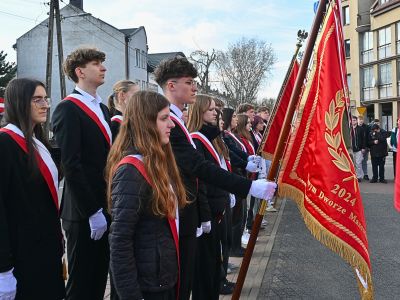 młodzież ze szkół ponadpodstawowych uczestniczący w wydarzeniu