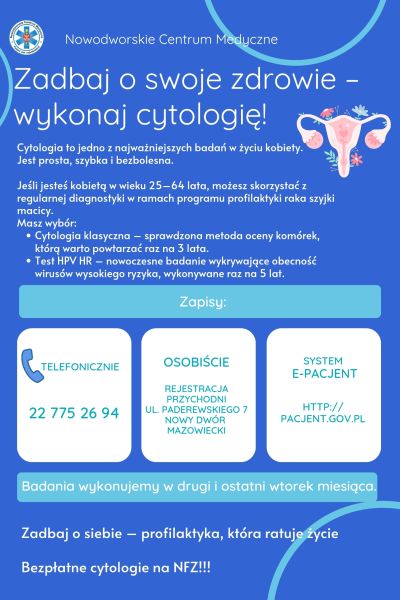 Grafika informująca o badaniu