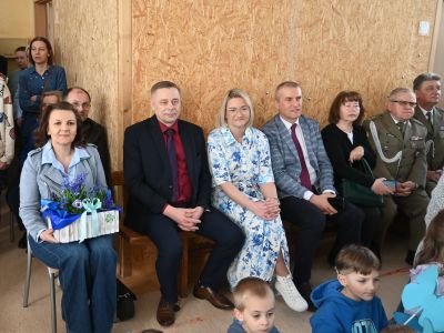 wicestarosta nowodworski podczas wydarzenia