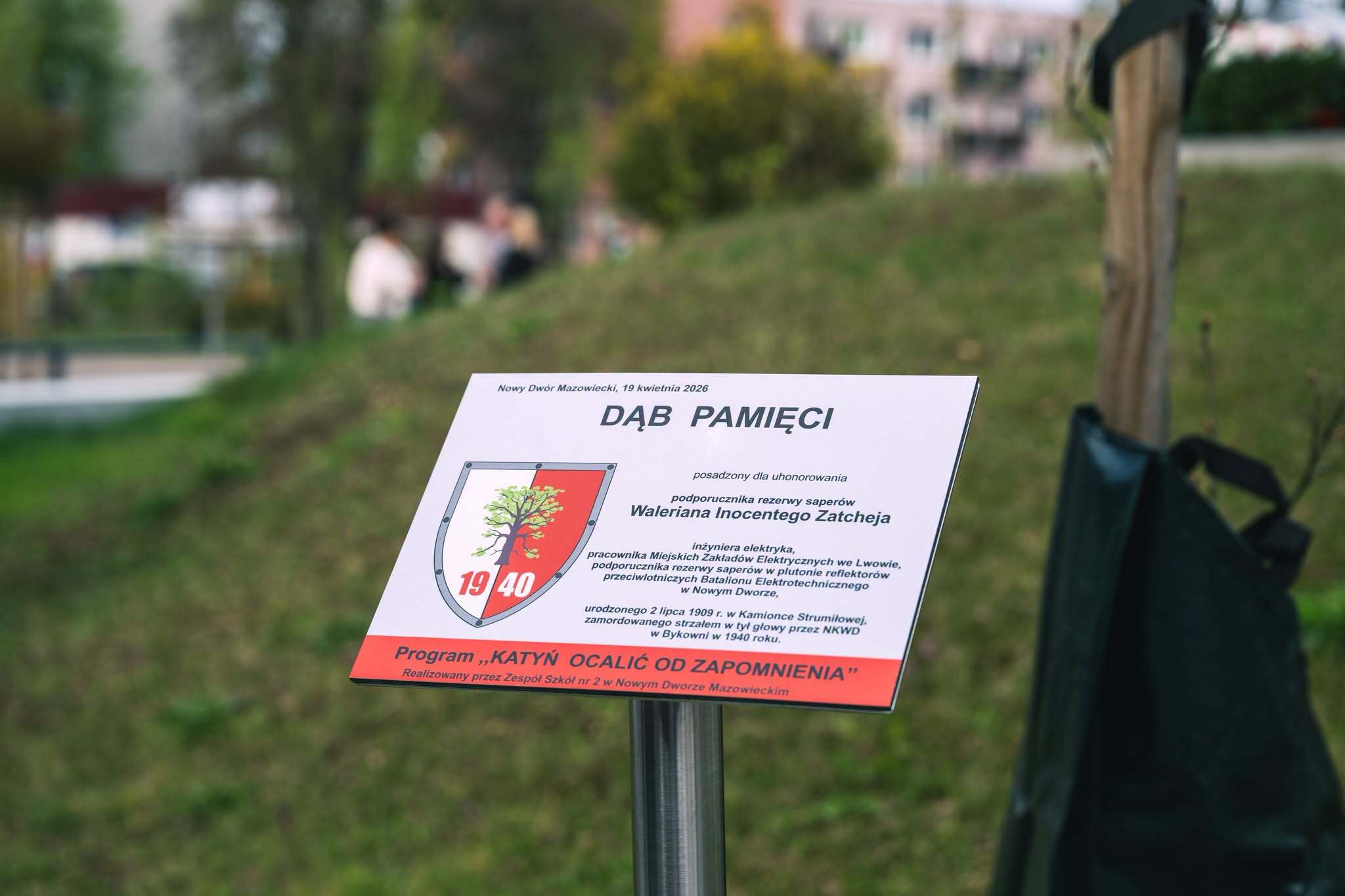 Tablica Dąb Pamięci