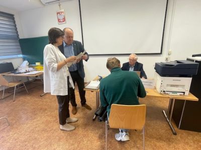 Powiatowa komisja lekarska podczas pracy