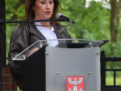 Przemówienie Starosty Nowodworskiego Magdaleny Biernackiej