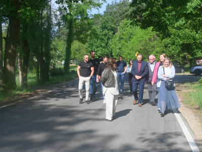odbiór drogi powiatowej nr 4134W relacji Kampinos – Górki – Dąbrowa do drogi wojewódzkiej nr 579
