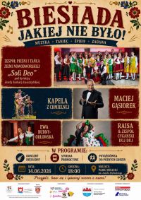 plakat promujący wydarzenie Biesiada jakiej nie było
