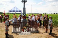 Uroczystości przy pomniku w Popowie Borowym