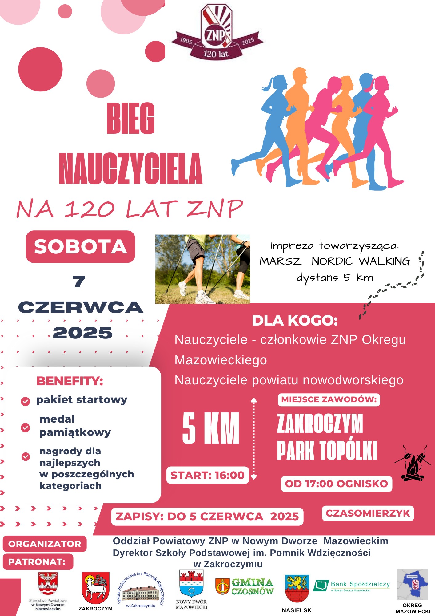 BIEG NAUCZYCIELA NA 120 LAT ZNP!