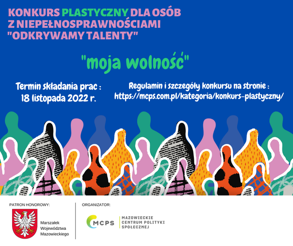 Konkurs plastyczny dla osób z niepełnosprawnościami