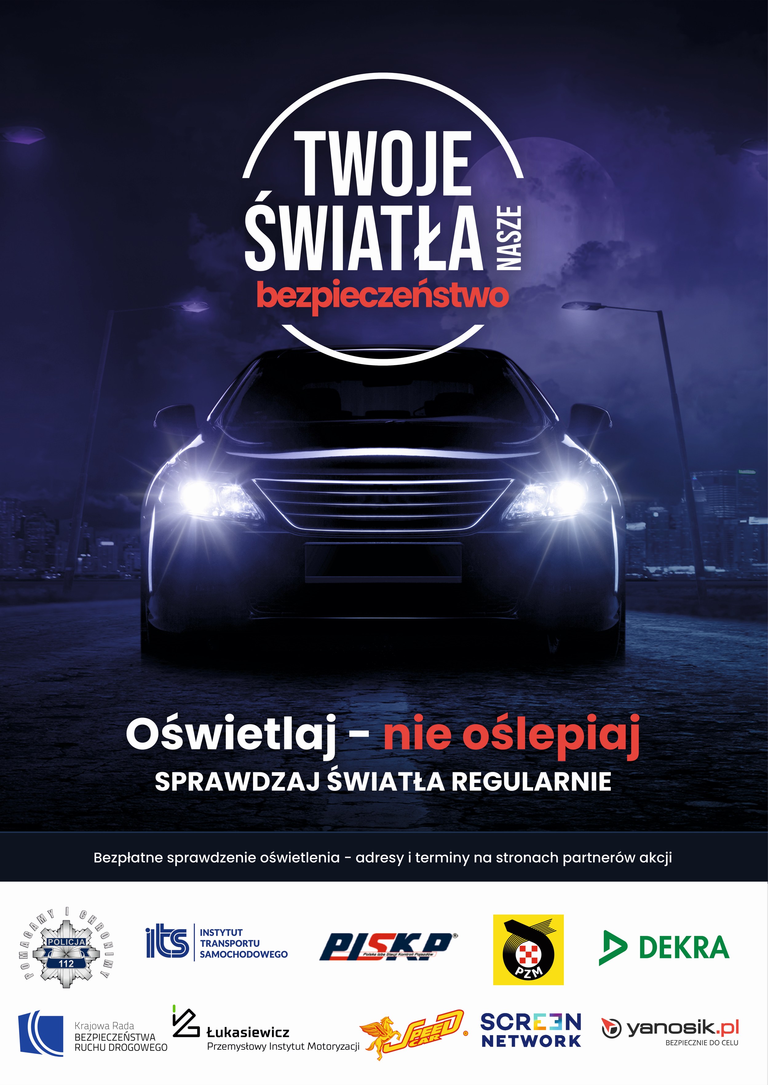 Twoje światła - nasze bezpieczeństwo