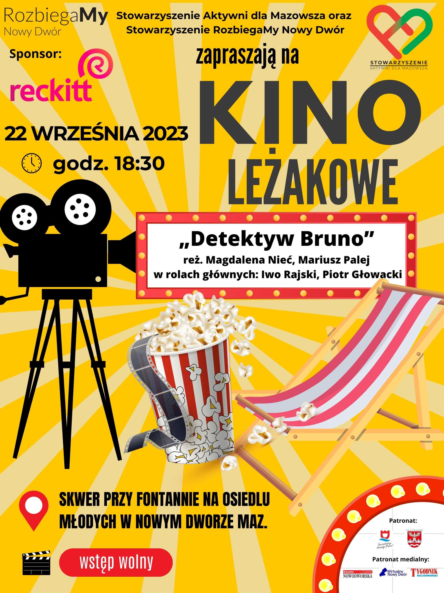 Kino leżakowe na Osiedlu Młodych