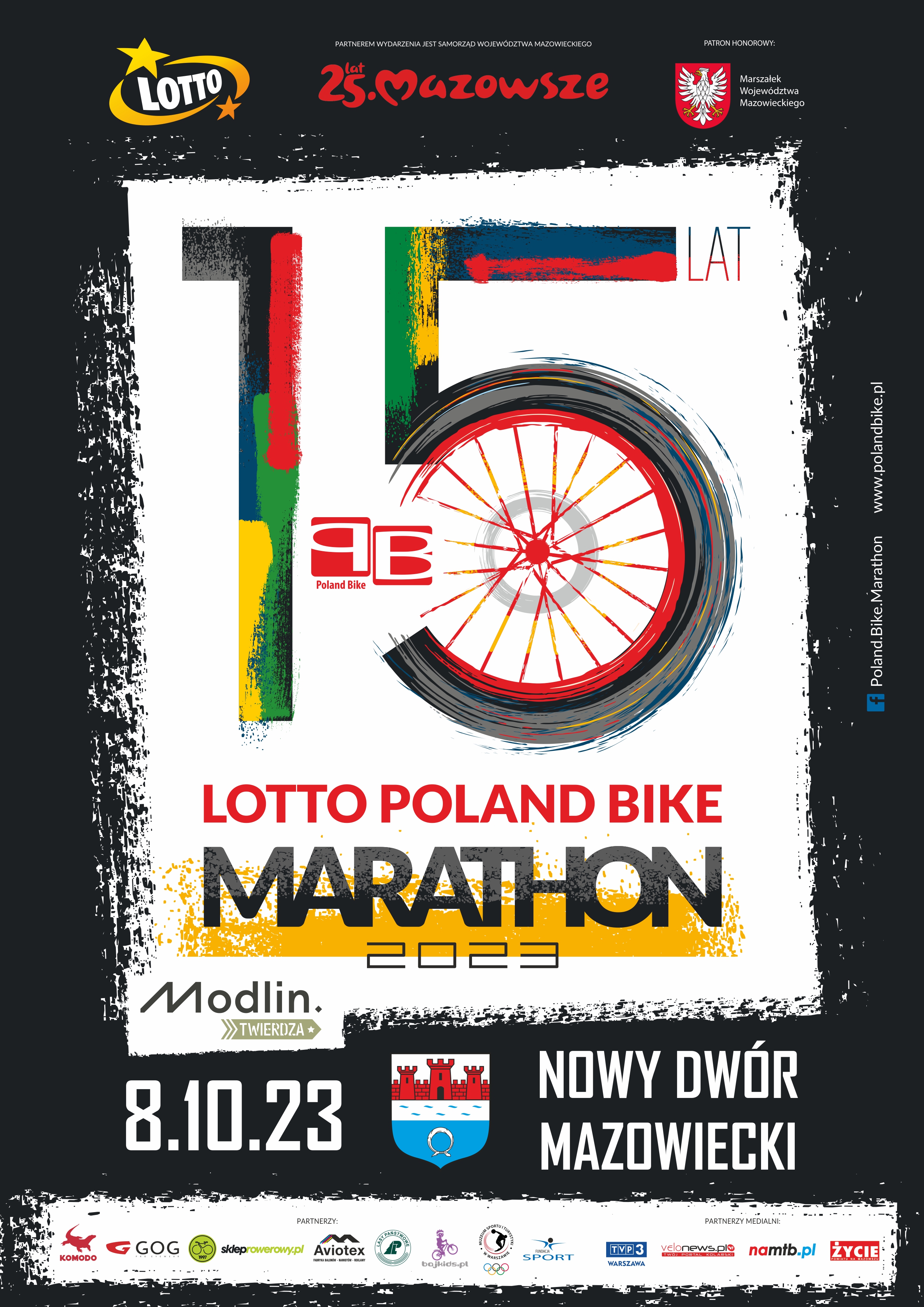 LOTTO Poland Bike Marathon jedzie do Twierdzy Modlin