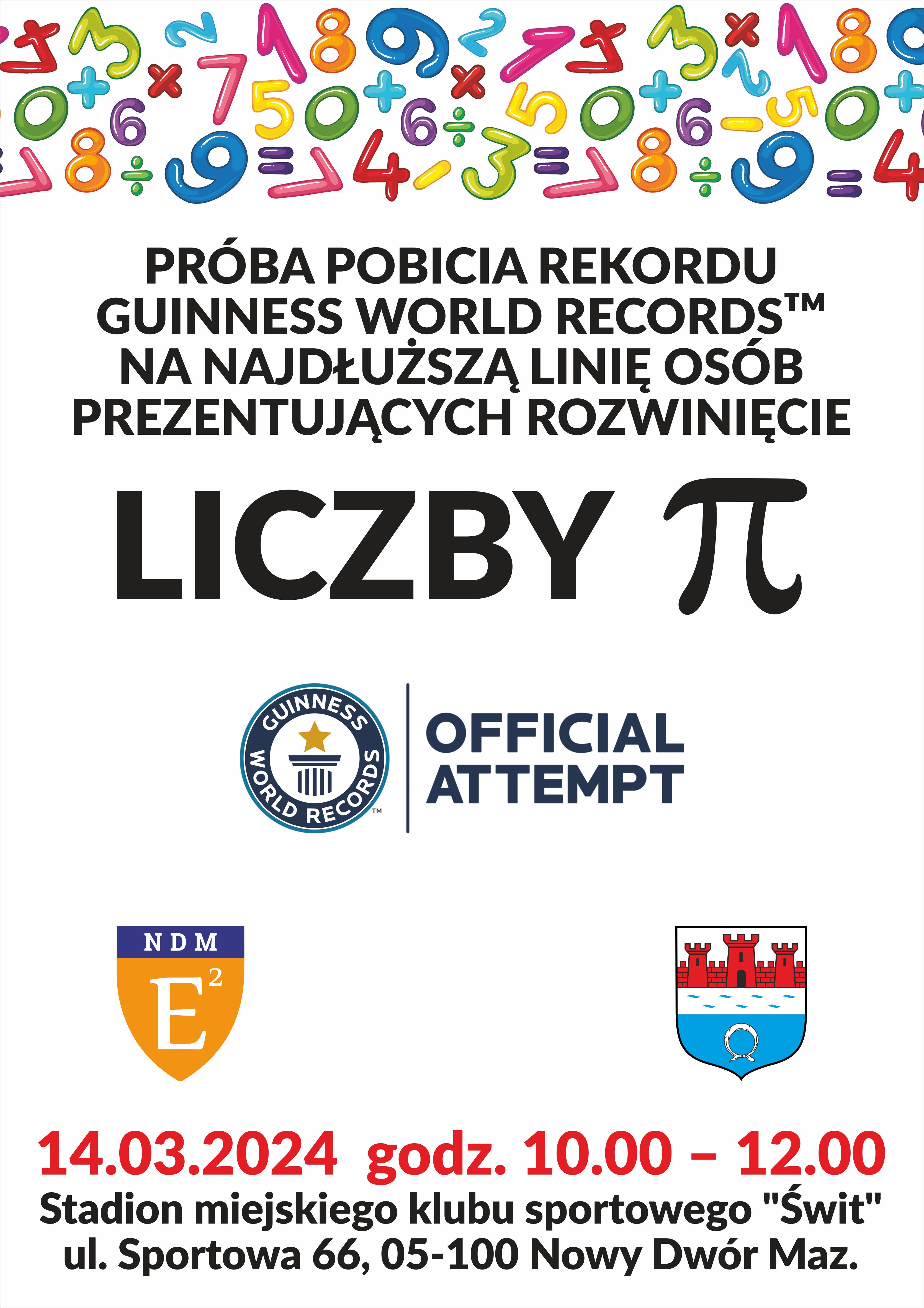 Zapraszamy do próby pobicia rekordu Guinnessa