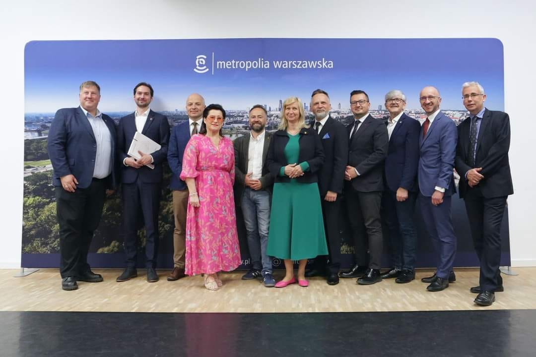 Starosta Nowodworski Magdalena Biernacka w Zarządzie Stowarzyszenia Metropolia Warszawa.