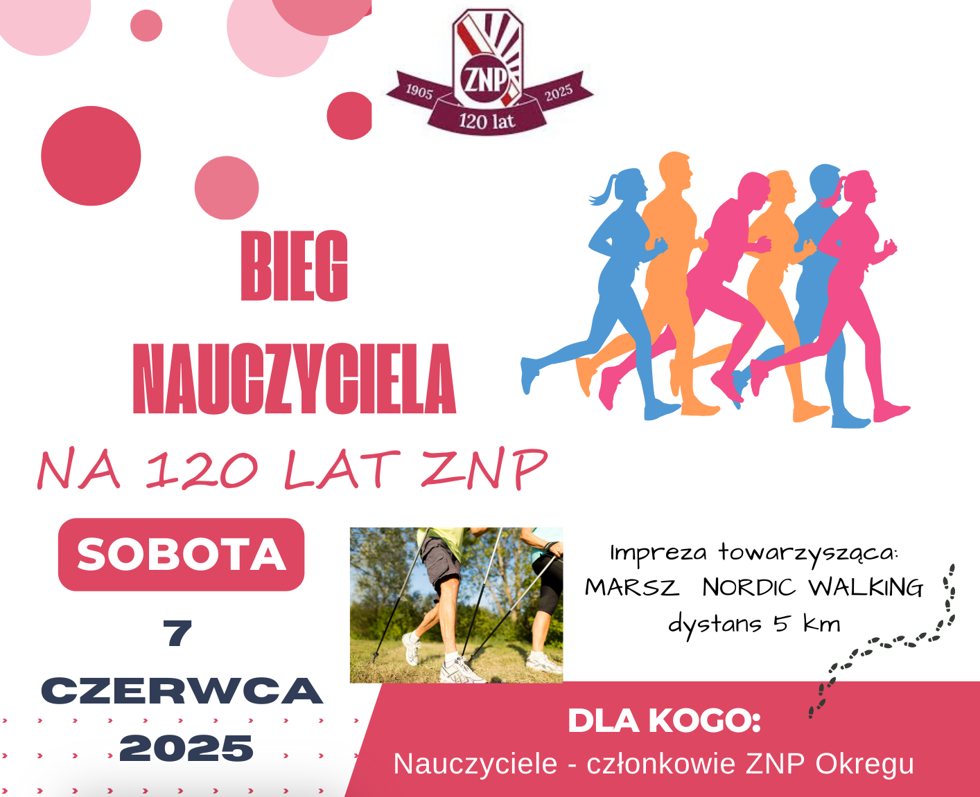 BIEG NAUCZYCIELA NA 120 LAT ZNP!