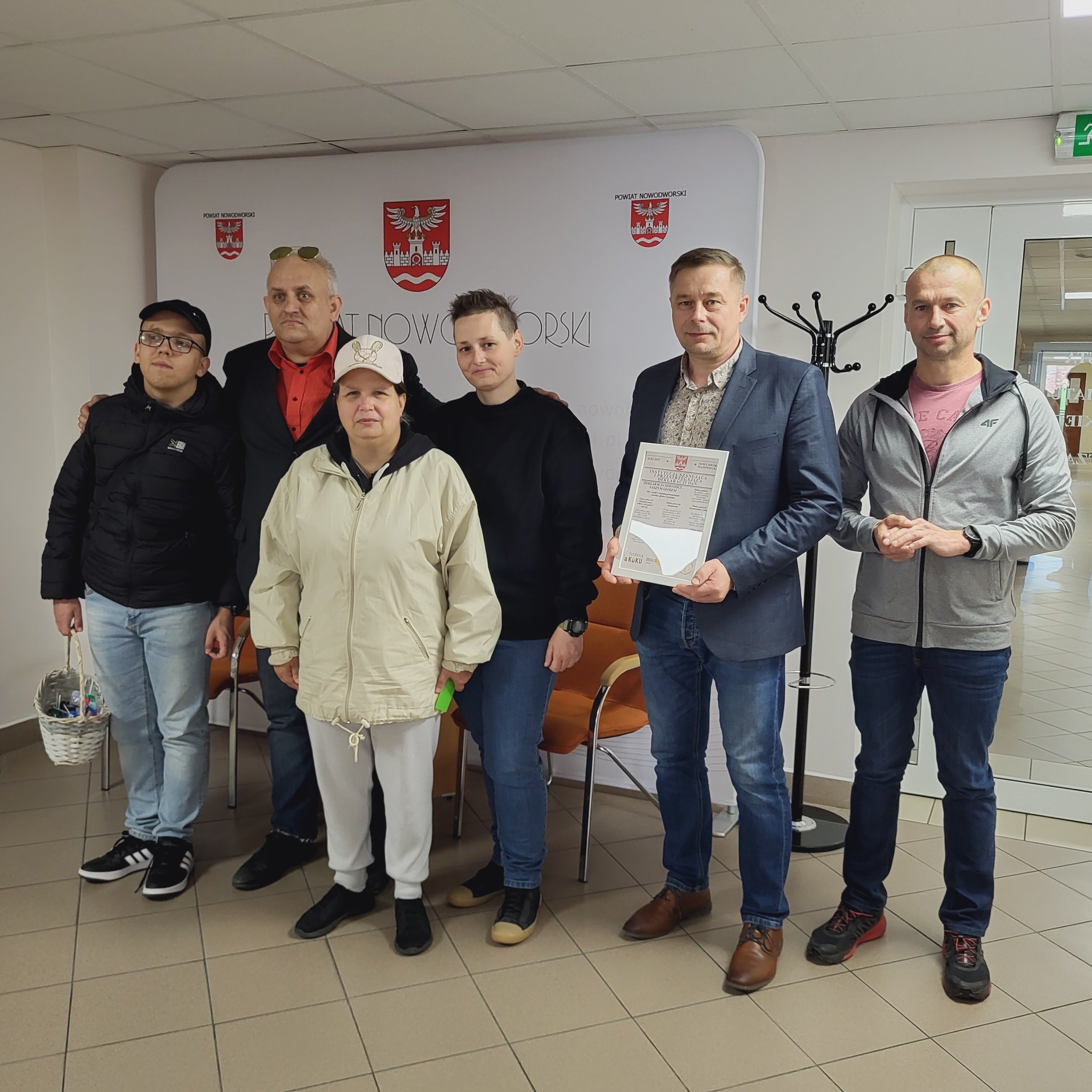 Powiat Nowodworski wspiera godność i równość