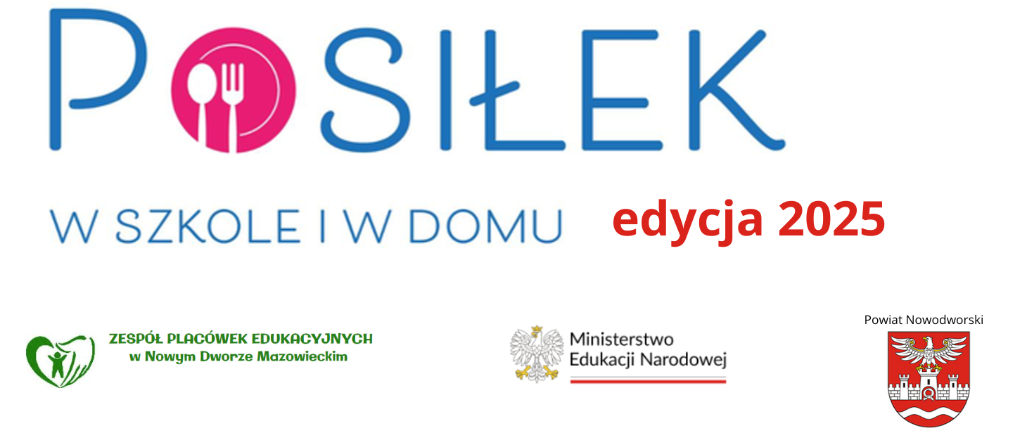 Grafika dotyczą programu "Posiłek w szkole i w domu"