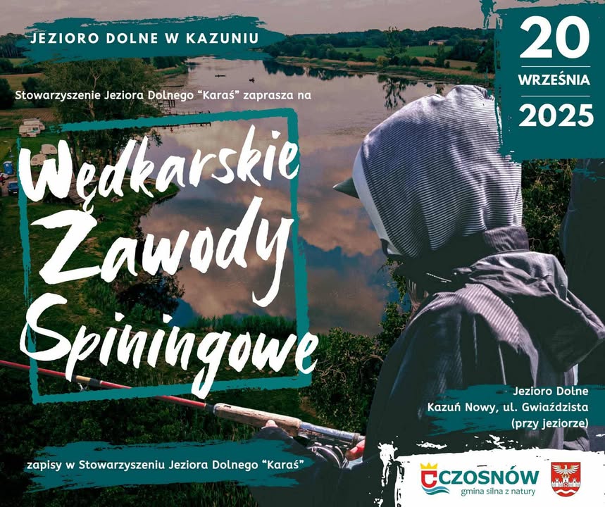 piknik promujący wydarzenie Wędkarskie Zawody Spiningowe